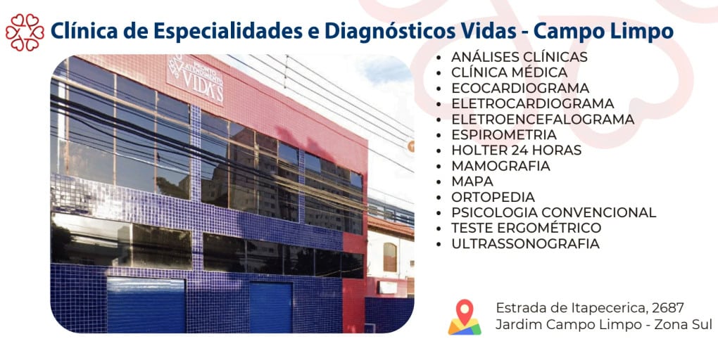 Ameplan Saúde - Clínicas de Especialidades e Diagnósticos Vidas - Campo Limpo